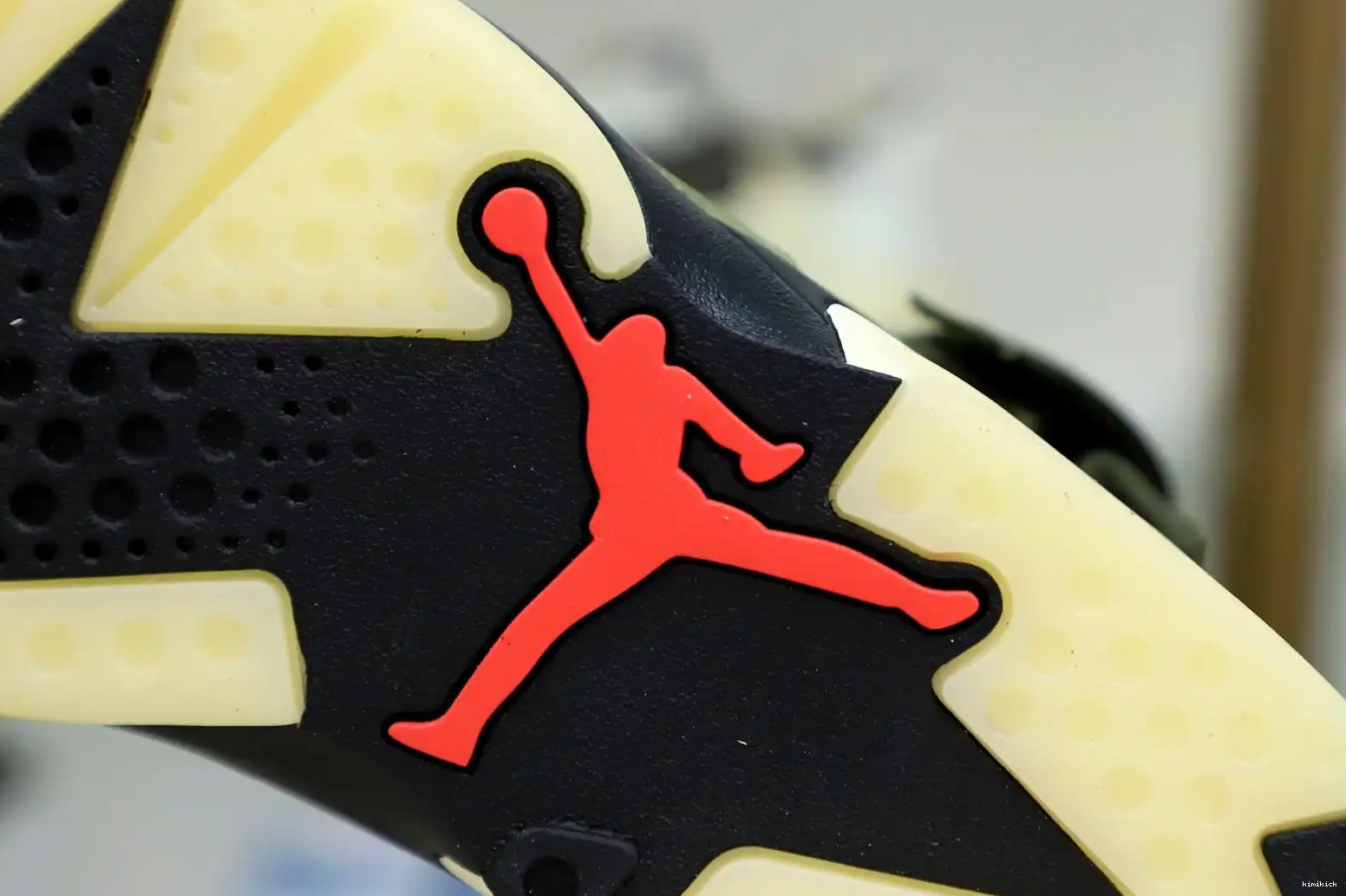 Kimikick TRAVIS RETRO JORDAN AIR X 6 SCOTT 'OLIVE' 0422